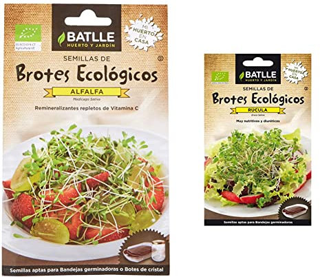 BROTES ALFALFA - ECO & BROTES RUCULA - ECO