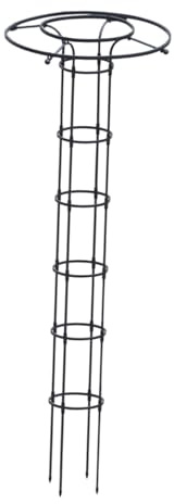 JISADER Treillis d'obélisque de Jardin, Cadre d'escalade de Jardinage, Support de Plante en Pot Durable, Support de Fleurs pour Fleurs, Plantes grimpantes, 210 cm de Hauteur