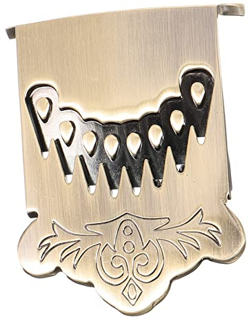TOYANDONA Traditional Mandolin Tailpiece Metal String Mandolin Accessories for Musical Instrument String Replacement Parts