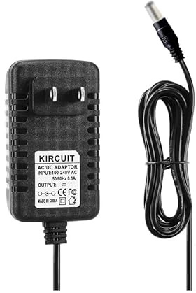 Kircuit 5V AC/DC Adapter Compatible with Earthwise LSS10163 LSS10263P 3.6V 1500mAh Cordless 2-in-1 Garden Grass Hedge Trimmer HYCH0500500U DC5V Power Supply Cord Charger PSU w/Barrel Plug
