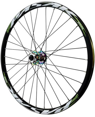 LPYDWZ MTB Hinterräder 26 27,5 29 Zoll, Hochfeste Aluminiumlegierungsfelge Schnellspanner 135mm Scheibenbremse 32H Mountainbike Räder Schwarz for 7-12 Gang Räder(Front Wheels,27.5 INCH)