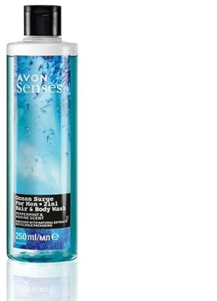 Avon OCEAN SURGE Shampoo & Duschgel für Männer 250 ml