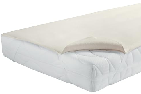 sleepling Molton Matratzenschoner 180x200 cm, 100% Baumwolle, Matratzenauflage 180x200cm mit Eckgummis, Atmungsaktiver Matratzenschutz, Betteinlage, Made in Germany, OEKO-TEX 100, Kochfest bis 95 Grad