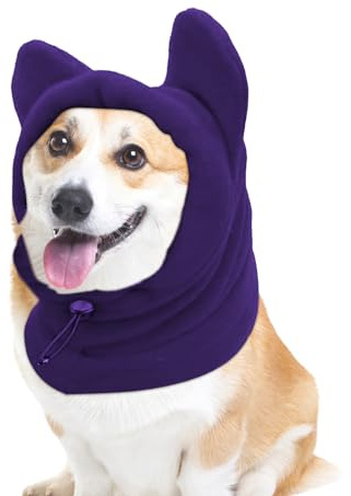 Opdestn Warme Hundemütze - Haustier Mütze für kalte Temperaturen,Atmungsaktive Warme Hunde-Wintermütze Für Kaltes Wetter - Outdoor Wanderungen Camping Feste Kostüm Accessoire