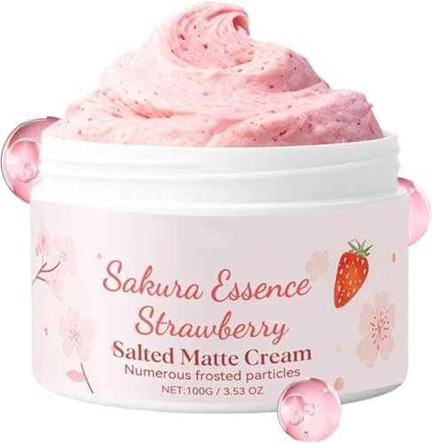 Scrub corpo alla fragola, creme idratanti e leviganti, scrub corpo naturali, nutrono e rivitalizzano la pelle, per gambe, schiena, mani e braccia sensibili