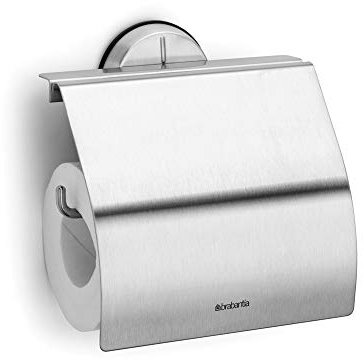 Brabantia 427626 Dérouleur de Papier Toilette Matt Steel
