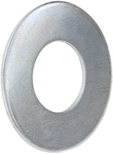 Small Parts 200WUSSPK Steel Flat Washer, Zinc Plated Finish, ASME B18.22.1, 2 Screw Size, 2-1/8 ID, 4-1/2 OD, 0.180 Thick (Pack of 5)