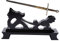 YOSOO -Support, Dragon chinois - Rack de couteau à samouraï en forme de samouraï, couteau militaire, samouraï, support d'épée Ninja, 30-60 cm -Black -Black