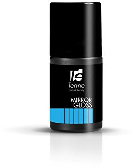Tenne Mirror Gloss Gel Finale Ultra Lucido per ricostruzione unghie senza dispersione 15ml ACID FREE
