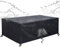 SIRUITON 200x160x70 Cmcubierta De Muebles De Patio, Funda para Muebles De Jardín, Impermeable, Resistente Al Viento, Resistente a Los Rayos UV, Cubierta De Muebles Oxford 420D para Mesa Y Sillas
