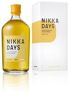 NIKKA - Days avec Etui, Blended Whisky Japonais - Notes Fruitées & de Malt - Origine : Japon - 40 % Alcool - 70 cl