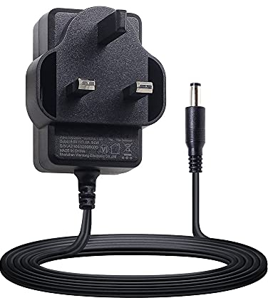 SONICAKE Guitar Pedal Power Supply Adapter 9V DC 1000mA 1A for Most Guitar Bass Effect Pedal 9V DC Center Negative