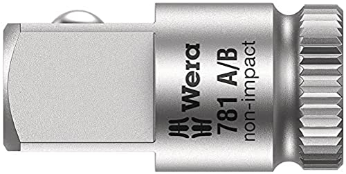 Wera 781 A/B Adaptateurs: 1/4 - 3/8 x 25.2 mm Mat