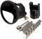 TOP-VIGOR Rotary Multi Tool Cutting Guide Router Attachment Kit, HSS Router Drill Bit Set Router Accessories for Quick Work