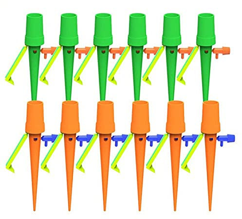 Dispositivos automáticos de riego de plantas, esferas de riego de plantas, sistema de riego por goteo de 20 piezas, sistema automático de pinchos de riego de jardín for plantas, riego de flores, botel
