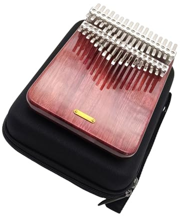 Kalimba Piano 34 Tasten Hölzerne Kalimba Chromatisches Professionelles Fingerklavier-Tastatur-Musikinstrument