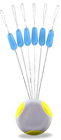 Kisangel 20pcs Random Anti-filament Fishing Lures Accessories Silica Gel Stopper for Sea and Night Fishing Sturdy and Easy to Use