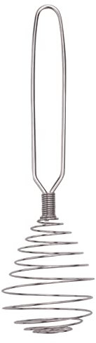 Jrifedptry Frusta a molla a spirale per frullatore a mano frullatore per uova in acciaio inox