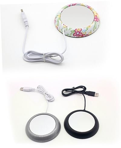 Cabilock Calentador Tazas USB Escritorio Almohadilla Térmica Calienta Tazas Fácil Transportar