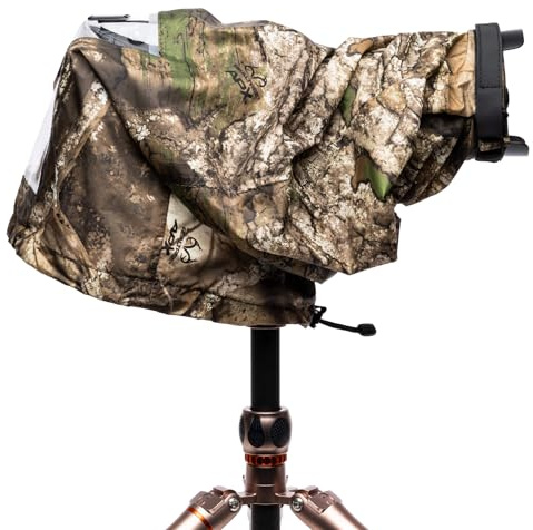 Think Tank Photo Emergency Rain Covers for DSLR and Mirrorless Cameras with 70-200mm Lens - Medium (Realtree APX Camouflage)