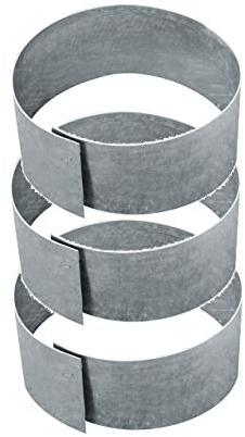 bellissa 3-er Set Rasenkante Kreis Ø 40 cm H. 13 cm 10099