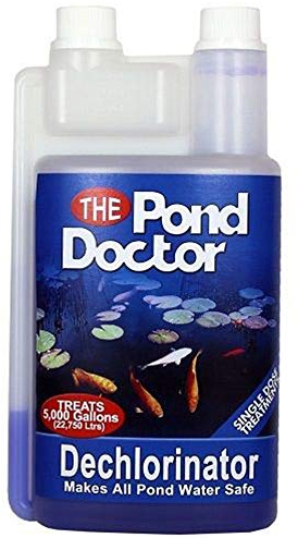 TAP POND DOCTOR DECHLORINATOR SAFE WATER KOI FISH TREATMENT CHLORINE CHLORAMINES (250ML)