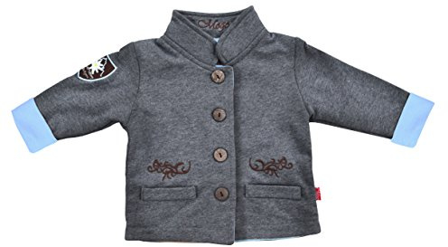 Mogo.cc, Babyjacke SILBERHORN,Armumschlag BLAU, 0-3 Mon., 50/56, XS