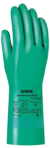 Uvex Nitrile- / Guanto Chimico - Guanto di protezione di alta qualità contro i rischi chimici e meccanici - 11 (XXL)