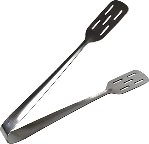 Sterling Ventures Stainless Steel Heavy Duty Sandwich Serving Tongs 9.5