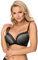 Vivisence Underwired Super Padded Push- Up Bra 1041, Beige-Black,34DD