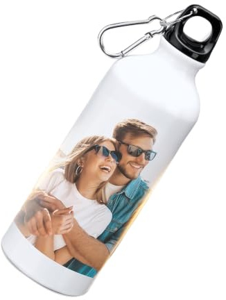 GRAVURE CONCEPT Bouteille En Aluminium Personnalisable 800mL - 800 mL | Gourdes Personnalisées - Idée Cadeau (Gourde BAOBAB) - Haute qualité - Finition premium - Personnalisation sur mesure