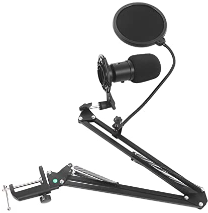 USB-Mikrofon, Computer-Kondensatormikrofon mit Nierencharakteristik, PC-Gaming-Mikrofon, Podcast-Mikrofon mit Stativständer für Streaming, Podcasting, Gesangsaufnahmen