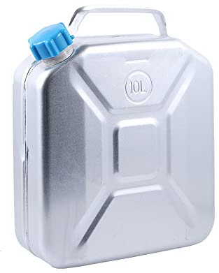 WOTZOV Seau à Essence bidon de gaz de Rechange épaissi Tambour de réservoir de pétrole Tambour d'essence bidon d'essence,Onecolor 10L