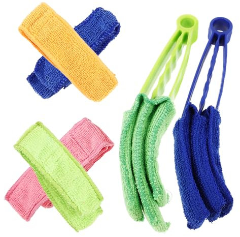 Angoily 1satz Mini-blind Reinigungsbürste Teiliges Für Jalousien Und Klimaanlagen Abnehmbare Tücher Effektive Staubentfernung Für Zuhause Und Auto