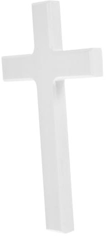 MAGICLULU Modernes Wandkreuz Großes Wanddekor Kreuz Holzkreuz Kunst Religiöses Kreuz Ornament Holzwandform Schmücken