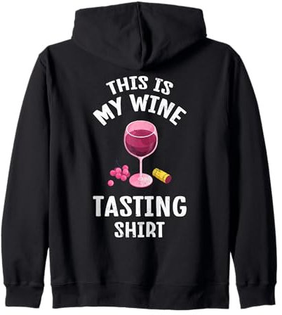 Verre de dégustation de vin pour homme et femme Sweat à Capuche