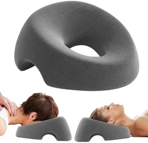 Gohytal Masaje reposacabezas facial, reposacabezas para cama, cojín de masaje con agujero para la cabeza, cojín de masaje, agujero para la cabeza para mesa de masaje para spa salón de masaje