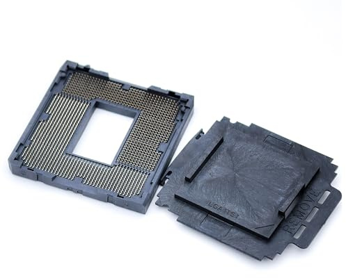 2 pezzi LGA1151 CPU Socket Connector Base per processori di 6a, 7a, 8a, 9a generazione, parte di ricambio per scheda madre PC LGA 1151, compatibile con BGA