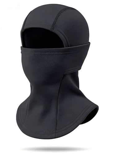SUJEBKC 1 Pezzi Passamontagna Balaclava Invernale Maschera da Sci per Bambini Ragazzi Ragazze Cappuccio Antivento Traspirante Passamontagna Moto Calda Elasticità Antivento, Taglia unica