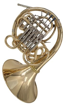 Doppeltes Waldhorn Professionelles Blechblasinstrument Waldhorn Einreihig Doppelt Vier Klappen(6)