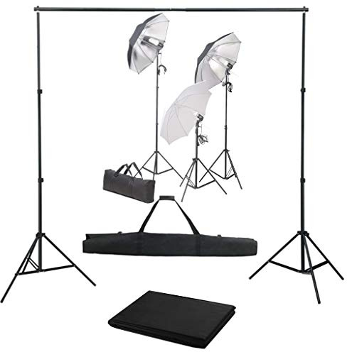 Genérico Kit de Estudio fotografía con Set de Luces y Fondo,Cámaras y Objetivos,Fotografía,Iluminación y Estudio,Flashes e iluminaciones de Estudio,3055124