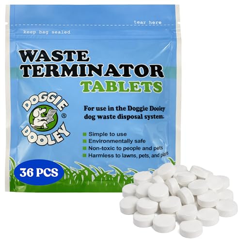 Doggie Dooley 36 Pastilles de déchets Blanc