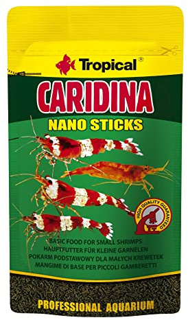 Tropical Caridina Nano Sticks Mikro Sticks für Garnelen, 5er Pack (5 x 10 g)