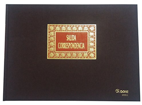 Dohe 9911 – Registerbuch, Querformat, mit spanischer Aufschrift Salida Correspondencia