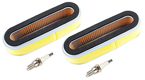 OxoxO Filtro de aire de repuesto para motores GV150 GV200 GXV120 para motores HR214 HR194 HR195 HRA214 reemplazar # 17210-ZE6-505/17210-ZE6-003/17211-888-013 (2 juegos)