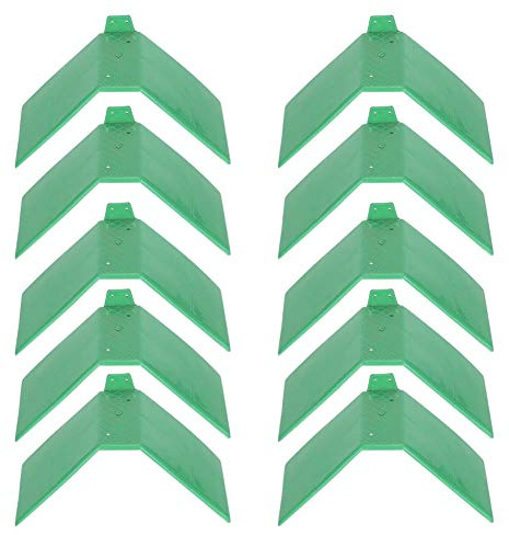 10pcs Supporto per Piccioni Supporto per Piccioni in Plastica per Piccioni Supporto per Colombe, Supporto per Piccioni Posatoi per Uccelli Forniture per Uccelli Accessori Durevoli in Plastica per Picc