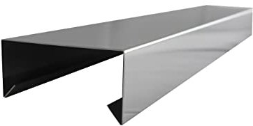 Schlögel GmbH Aluminium Mauerabdeckung Attikakappe 15/50/120/50/15mm 1m