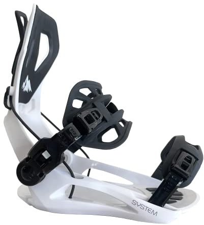System Epic Men's Rear Entry Step in Style Snowboard Bindings 2026 (Large)