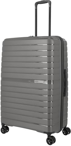 Travelite 4-Rad Hartschalenkoffer groß 100 Liter, Gepäck Serie TRIENT: Hartschalen Trolley mit TSA Kombinationsschloss, 76 cm