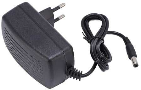 12V 1,5A AC/DC-strömadapter med 5,5 Mm X 2,5 Mm DC-, 37-tums Kabel för LED-skärm, Säkerhetssystem, Spelkonsol (EU)